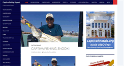 Desktop Screenshot of captivafishing.net