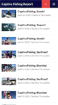 Mobile Screenshot of captivafishing.net